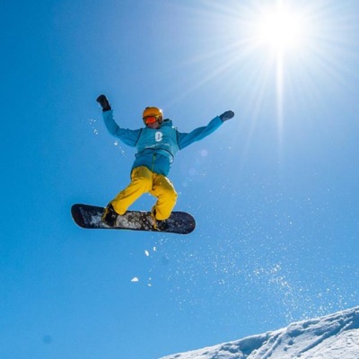 Glencoe Mountain Snow Boarding