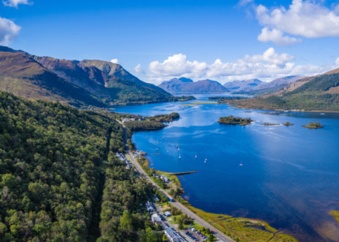 Discover Glencoe Stock Photography